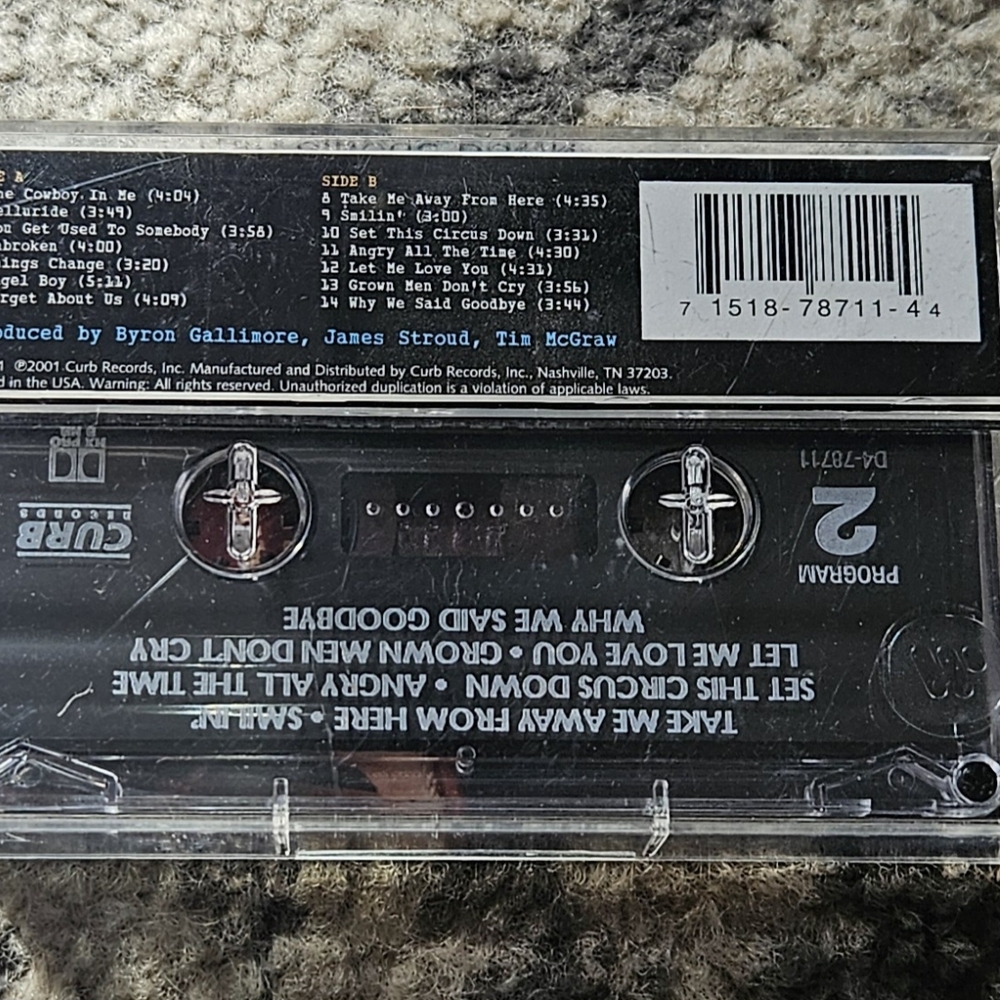 Tim McGraw Music Cassette - Picture 4 of 7